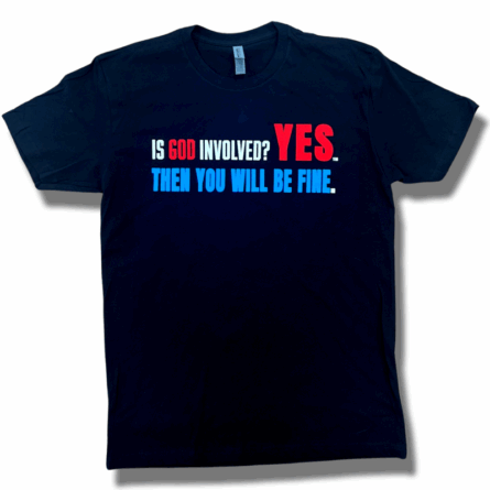 Is God Involved? T-Shirt - Image 1